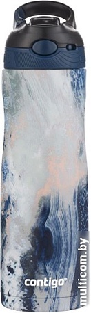 Бутылка для воды Contigo Ashland Couture Chill 2127881 (синий/белый)