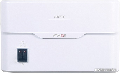 Проточный электрический водонагреватель-кран Atmor Liberty 5 кВт кран
