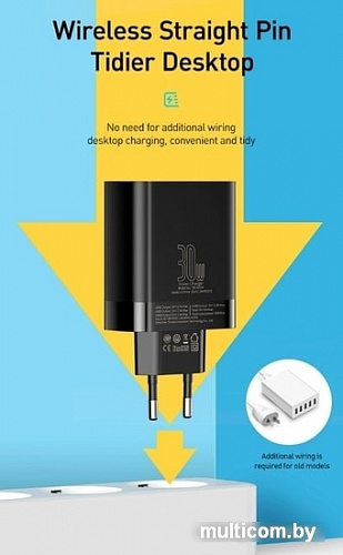 Сетевое зарядное Baseus CCJMHB-B01
