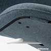 Кресло Ikea Лонгфьелль 093.862.10 (гуннаред синий/белый)