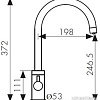 Смеситель Kaiser Merkur 26744-3 (бронзовый)