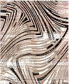 Ковер для жилой комнаты Merinos Nora O0592-795 200x300