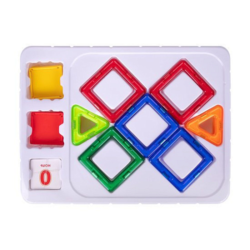 Конструктор BRAUBERG 663843 Kids Magnetic Blocks-19