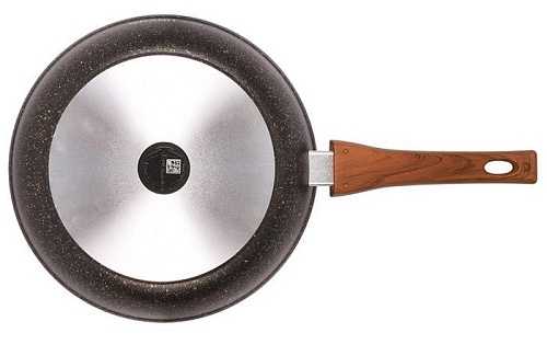 Сковорода Kukmara Granit Ultra Black-Gold сгбг263а