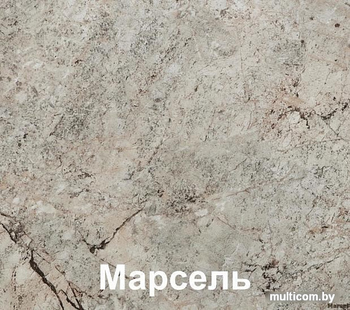 Угловая кухня Кортекс-мебель Корнелия Экстра 1.5x1.5м (белый/береза/марсель)