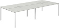 Norden 320х143.8х75 SG.256.SH.63.WH (белый/серый бархат)