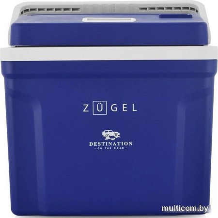 Термоэлектрический автохолодильник ZUGEL ZCR25 (синий)