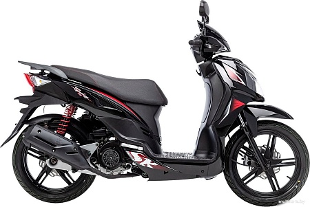 Скутер SYM Symphony SR 125 (черный)