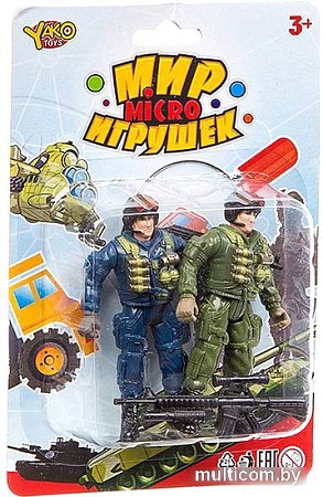Солдатик Yako Toys Набор военный с 2 солдатиками К93745