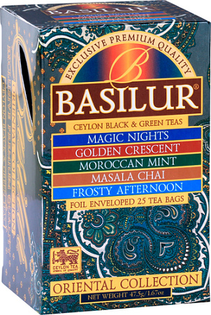 Черный чай Basilur Oriental Collection Assorti 25 шт