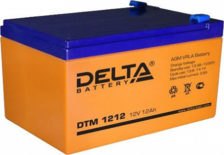 Аккумулятор для ИБП Delta DTM 1212 (12В/12 А&middot;ч)