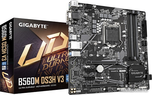 Материнская плата Gigabyte B560M DS3H V3 (rev. 1.0)