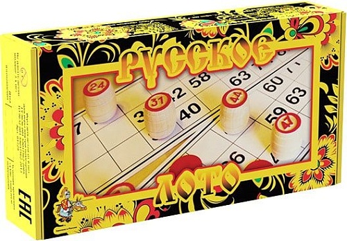 Настольная игра Десятое королевство Русское лото 01729