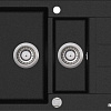 Кухонная мойка Aquasanita Tesa SQT151AW (black metallic 601)