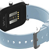 Умные часы Smarterra SmartLife Alcor (серебристый/голубой)