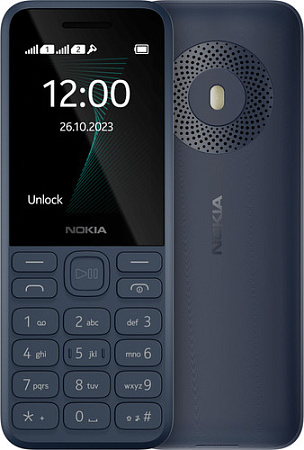 Кнопочный телефон Nokia 130 (2023) Dual SIM ТА-1576 (темно-синий)