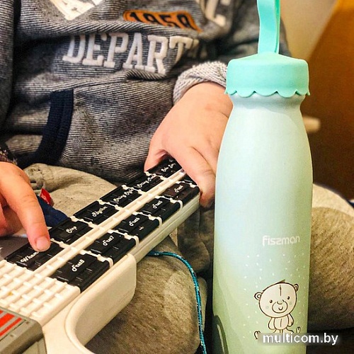 Фляга-термос Fissman 9645 450 мл (светло-зеленый)