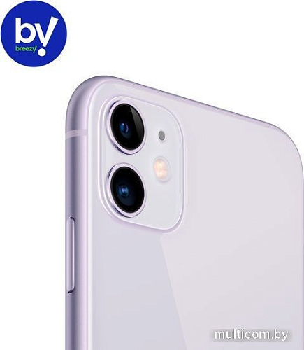 Смартфон Apple iPhone 11 128GB Воcстановленный by Breezy, грейд C (фиолетовый)