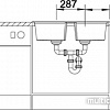 Кухонная мойка Blanco Lexa 8 (серый беж) 524967