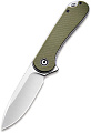 Складной нож Civivi Elementum D2 Steel Satin Finished Handle G10 C907E (зеленый)