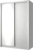 Шкаф распашной Anrex Lyon 150 (серый)