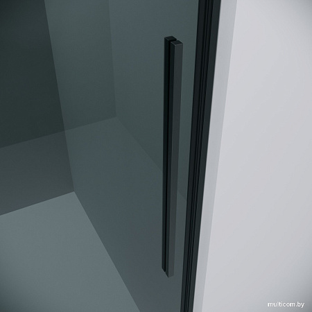 Душевой уголок Grossman Galaxy 100x80x195 120.K33.01.1080.21.10 (черный матовый/тонированное стекло)