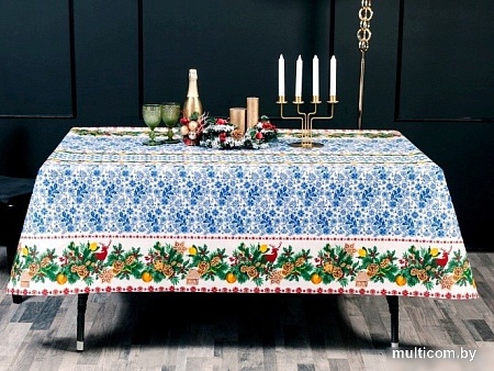 Скатерть Stolima Барыня-сударыня 803-2 К Рождеству 160x140
