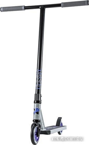 Трюковый самокат Plank Barspin (серый)