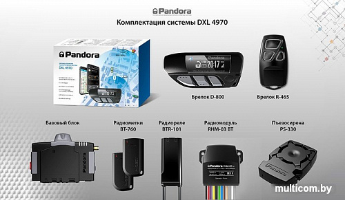 Автосигнализация Pandora DXL 4970