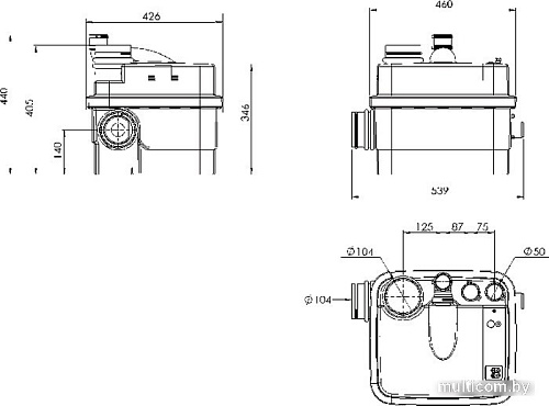 Насос SFA Sanicubic 1