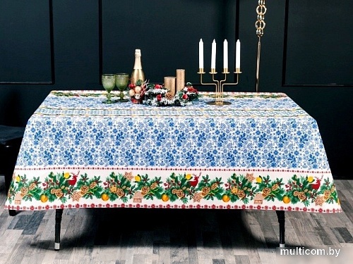 Скатерть Stolima Барыня-сударыня 803-2 К Рождеству 160x140