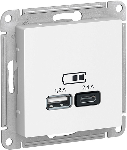 Розетка USB Systeme Electric AtlasDesign ATN000139