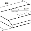 Кухонная вытяжка Schtoff C1-T600 BK