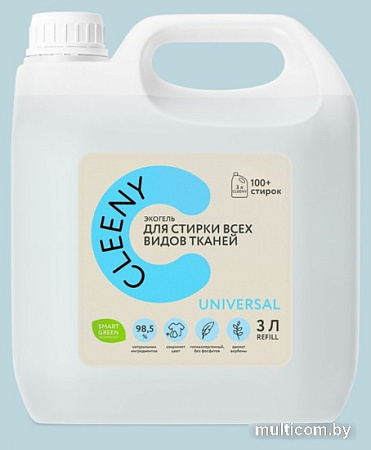 Гель для стирки Cleeny Универсальный (3 л)