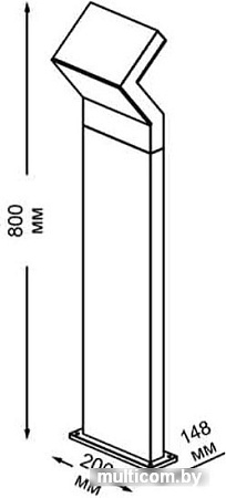 Уличный фонарь Novotech Roca 357446