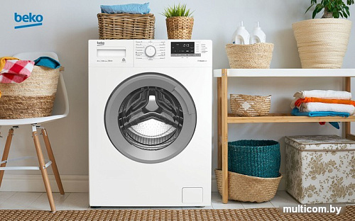 Стиральная машина BEKO SteamCure WSRE6H612ZSW