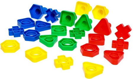 Набор развивающих игрушек Zabiaka Болты и гайки 9270857
