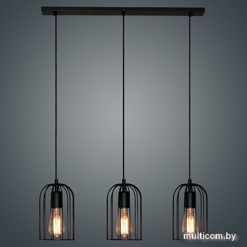 Подвесная люстра Элетех Танго 231 НСБ 01-3х60 -166 Е27 1005405018 (черный муар)