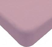 Постельное белье Luxsonia Трикотаж на резинке 160x200 Мр0010-37 (лиловый)