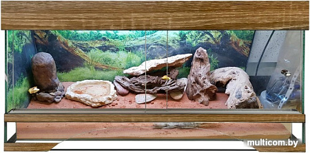 Террариум Hydroterra Tropicana (200л, дуб сонома)