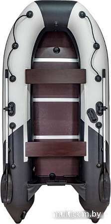 Моторно-гребная лодка Ривьера Компакт R-K-3400 СК lg/bl (светло-серый/черный)