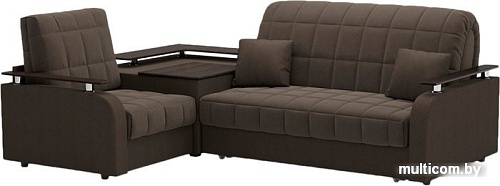 Угловой диван Moon Trade Карина 044 002938 (левый, коричневый)