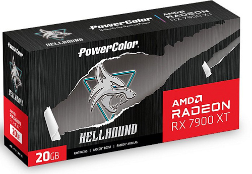 PowerColor Hellhound AMD Radeon RX 7900 XT 20GB GDDR6 RX 7900 XT 20G-L/OC