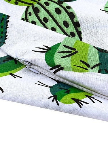 Подушка для беременных Amarobaby Кактусы AMARO-40U-K (зеленый)