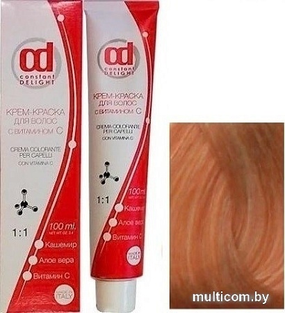 Крем-краска для волос Constant Delight Crema Colorante с витамином С 9/6 (блондин шоколадный)