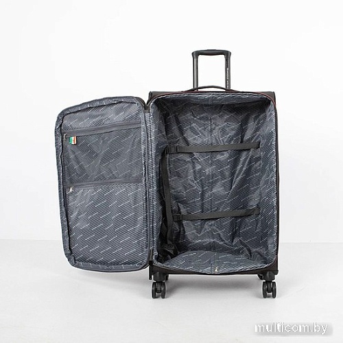 Чемодан-спиннер Francesco Molinary 338-1004/3-28BLK (черный)