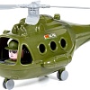 Игрушечный транспорт Полесье Вертолет военный Альфа 72443 (зеленый)