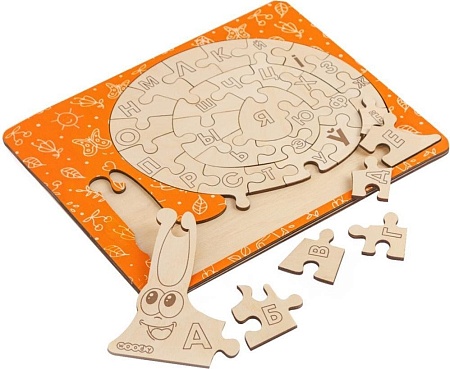 Мозаика/пазл Woody Разумны слімак 07616