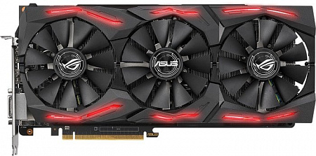 Видеокарта ASUS ROG Strix RX Vega 56 OC edition 8GB HBM2