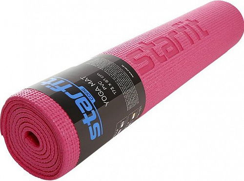 Коврик Starfit Core FM-101 PVC (6 мм, розовый)